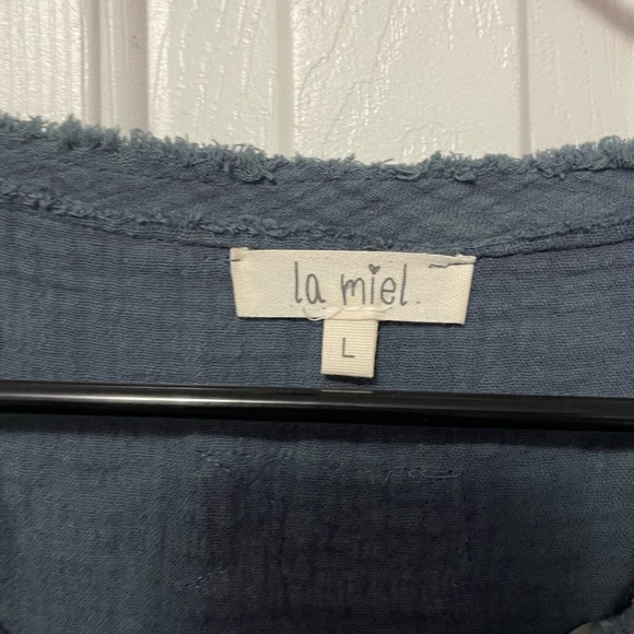 La Miel Gauze Blouse - Picture 3 of 3